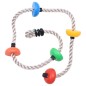 vidaXL Kletterseil mit Fußtritten 200 cm vidaXL Kletterseil mit Fußtritten 200 cm