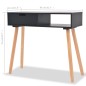 vidaXL Konsolentisch Kiefernholz Massiv 80 x 30 x 72 cm Schwarz vidaXL Konsolentisch Kiefernholz Massiv 80 x 30 x 72 cm Schwarz