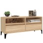 vidaXL TV-Schrank Sonoma-Eiche 100x34,5x44,5 cm Holzwerkstoff vidaXL TV-Schrank Sonoma-Eiche 100x34,5x44,5 cm Holzwerkstoff