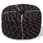 vidaXL Bootsseil Polypropylen 18 mm 50 m Schwarz vidaXL Bootsseil Polypropylen 18 mm 50 m Schwarz