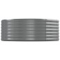 vidaXL Hochbeet Pulverbeschichteter Stahl 544x100x36 cm Grau vidaXL Hochbeet Pulverbeschichteter Stahl 544x100x36 cm Grau