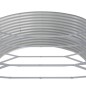 vidaXL Hochbeet Pulverbeschichteter Stahl 544x100x36 cm Grau vidaXL Hochbeet Pulverbeschichteter Stahl 544x100x36 cm Grau