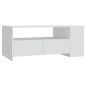 vidaXL Couchtisch Weiß 102x55x42 cm Holzwerkstoff vidaXL Couchtisch Weiß 102x55x42 cm Holzwerkstoff