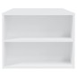 vidaXL Couchtisch Weiß 102x55x42 cm Holzwerkstoff vidaXL Couchtisch Weiß 102x55x42 cm Holzwerkstoff