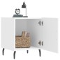 vidaXL Nachttisch Weiß 40x40x50 cm Holzwerkstoff vidaXL Nachttisch Weiß 40x40x50 cm Holzwerkstoff