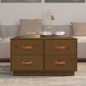 vidaXL Couchtisch Honigbraun 80x80x45 cm Massivholz Kiefer vidaXL Couchtisch Honigbraun 80x80x45 cm Massivholz Kiefer