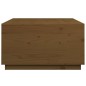 vidaXL Couchtisch Honigbraun 80x80x45 cm Massivholz Kiefer vidaXL Couchtisch Honigbraun 80x80x45 cm Massivholz Kiefer