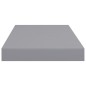 vidaXL Schweberegale 2 Stk. Grau 50x23x3,8 cm MDF vidaXL Schweberegale 2 Stk. Grau 50x23x3,8 cm MDF