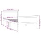 vidaXL Massivholzbett Honigbraun Kiefernholz 100x200 cm vidaXL Massivholzbett Honigbraun Kiefernholz 100x200 cm