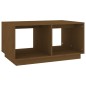 vidaXL Couchtisch Honigbraun 80x50x40 cm Massivholz Kiefer vidaXL Couchtisch Honigbraun 80x50x40 cm Massivholz Kiefer