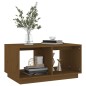 vidaXL Couchtisch Honigbraun 80x50x40 cm Massivholz Kiefer vidaXL Couchtisch Honigbraun 80x50x40 cm Massivholz Kiefer