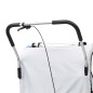 vidaXL 2-in-1 Kinder Fahrradanhänger & Kinderwagen Blau und Grau vidaXL 2-in-1 Kinder Fahrradanhänger & Kinderwagen Blau und Grau