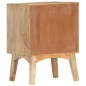 vidaXL Nachttisch 40 x 35 x 55 cm Massivholz Mango vidaXL Nachttisch 40 x 35 x 55 cm Massivholz Mango