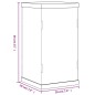 vidaXL Vitrine Transparent 20x20x38 cm Acryl vidaXL Vitrine Transparent 20x20x38 cm Acryl