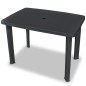 vidaXL 3-tlg. Bistro-Set Kunststoff Anthrazit vidaXL 3-tlg. Bistro-Set Kunststoff Anthrazit