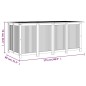 vidaXL Gartenbox 175x80x75 cm Massivholz Akazie vidaXL Gartenbox 175x80x75 cm Massivholz Akazie