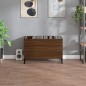 vidaXL Plattenschrank Braun Eichen-Optik 74,5x38x48 cm Holzwerkstoff vidaXL Plattenschrank Braun Eichen-Optik 74,5x38x48 cm Holzwerkstoff