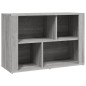 vidaXL Sideboard Grau Sonoma 80x30x54 cm Holzwerkstoff vidaXL Sideboard Grau Sonoma 80x30x54 cm Holzwerkstoff