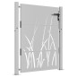 vidaXL Gartentor 105x130 cm Cortenstahl Gras-Design vidaXL Gartentor 105x130 cm Cortenstahl Gras-Design