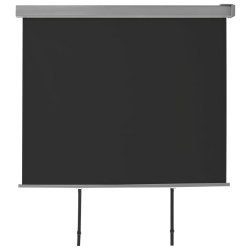 vidaXL Balkon-Seitenmarkise Multifunktional 150x200 cm Schwarz