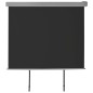 vidaXL Balkon-Seitenmarkise Multifunktional 150x200 cm Schwarz vidaXL Balkon-Seitenmarkise Multifunktional 150x200 cm Schwarz