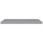vidaXL Schwebendes Wandregal Grau 90x23,5x3,8 cm MDF vidaXL Schwebendes Wandregal Grau 90x23,5x3,8 cm MDF