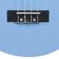 vidaXL Sopran-Ukulele-Set mit Tasche für Kinder Babyblau 23" vidaXL Sopran-Ukulele-Set mit Tasche für Kinder Babyblau 23"