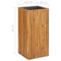 vidaXL Garten-Hochbeet 43,5 x 43,5 x 90 cm Massivholz Akazie vidaXL Garten-Hochbeet 43,5 x 43,5 x 90 cm Massivholz Akazie