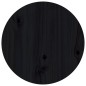vidaXL Couchtisch Schwarz Ø 40x60 cm Massivholz Kiefer vidaXL Couchtisch Schwarz Ø 40x60 cm Massivholz Kiefer