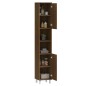 vidaXL Badschrank Braun Eichen-Optik 30x30x179 cm Holzwerkstoff vidaXL Badschrank Braun Eichen-Optik 30x30x179 cm Holzwerkstoff