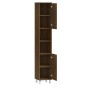 vidaXL Badschrank Braun Eichen-Optik 30x30x179 cm Holzwerkstoff vidaXL Badschrank Braun Eichen-Optik 30x30x179 cm Holzwerkstoff