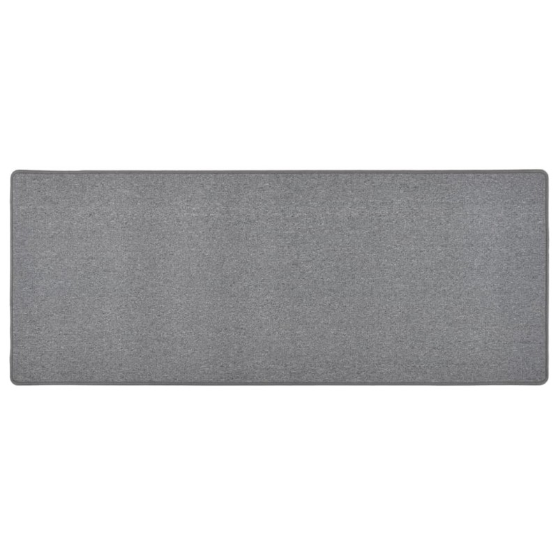 vidaXL Teppichläufer Dunkelgrau 80x200 cm vidaXL Teppichläufer Dunkelgrau 80x200 cm