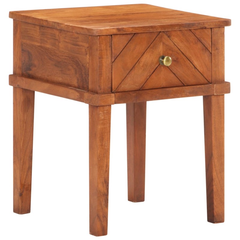 vidaXL Nachttisch 40×40×50 cm Akazie Massivholz vidaXL Nachttisch 40×40×50 cm Akazie Massivholz