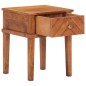 vidaXL Nachttisch 40×40×50 cm Akazie Massivholz vidaXL Nachttisch 40×40×50 cm Akazie Massivholz
