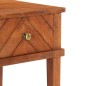 vidaXL Nachttisch 40×40×50 cm Akazie Massivholz vidaXL Nachttisch 40×40×50 cm Akazie Massivholz