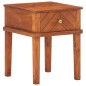 vidaXL Nachttisch 40×40×50 cm Akazie Massivholz vidaXL Nachttisch 40×40×50 cm Akazie Massivholz