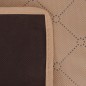 vidaXL Picknickdecke Beige und Braun 100x150 cm vidaXL Picknickdecke Beige und Braun 100x150 cm