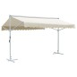 vidaXL Freistehende Markise Cremefarben 4 x 3 m vidaXL Freistehende Markise Cremefarben 4 x 3 m