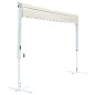 vidaXL Freistehende Markise Cremefarben 4 x 3 m vidaXL Freistehende Markise Cremefarben 4 x 3 m