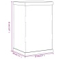 vidaXL Vitrine Transparent 22x18x35 cm Acryl vidaXL Vitrine Transparent 22x18x35 cm Acryl