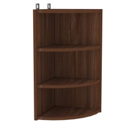 vidaXL Wand-Eckregal Braun Eichen-Optik 30x31,5x60 cm Holzwerkstoff