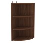 vidaXL Wand-Eckregal Braun Eichen-Optik 30x31,5x60 cm Holzwerkstoff vidaXL Wand-Eckregal Braun Eichen-Optik 30x31,5x60 cm Holzwerkstoff