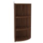 vidaXL Wand-Eckregal Braun Eichen-Optik 30x31,5x60 cm Holzwerkstoff vidaXL Wand-Eckregal Braun Eichen-Optik 30x31,5x60 cm Holzwerkstoff