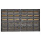 vidaXL 32-tlg. Sichtlagerboxen-Set Gelb und Schwarz vidaXL 32-tlg. Sichtlagerboxen-Set Gelb und Schwarz