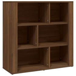 vidaXL Sideboard Braun Eichen-Optik 80x30x80 cm Holzwerkstoff
