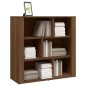 vidaXL Sideboard Braun Eichen-Optik 80x30x80 cm Holzwerkstoff vidaXL Sideboard Braun Eichen-Optik 80x30x80 cm Holzwerkstoff