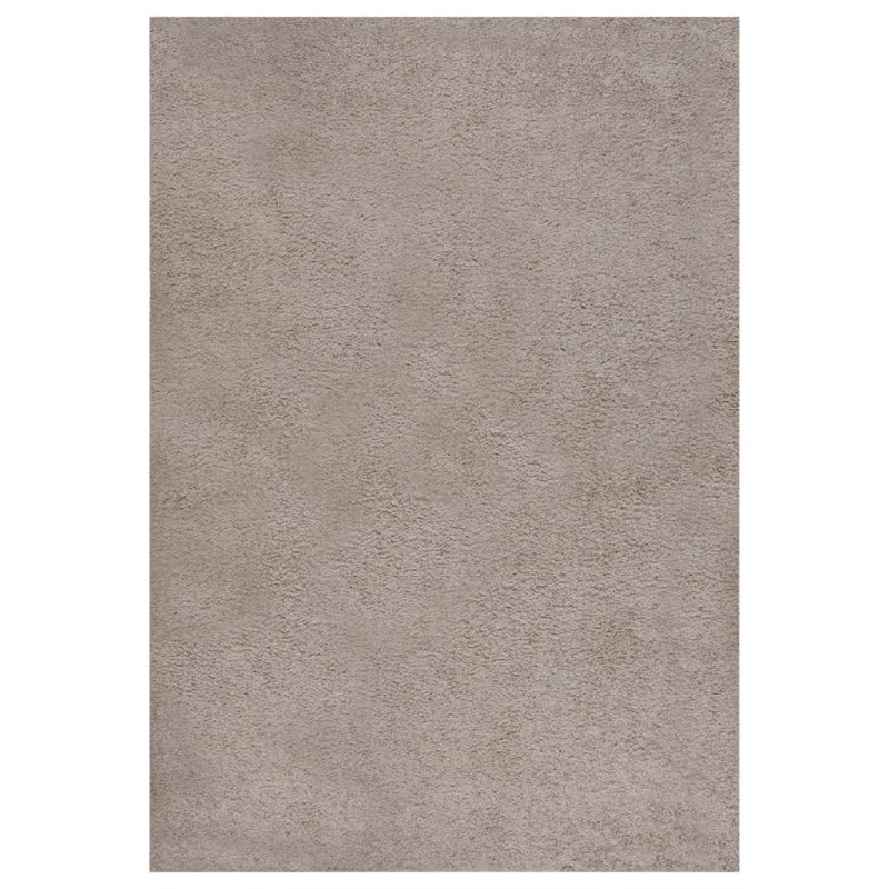 vidaXL Teppich Shaggy Hochflor Beige 160x230 cm vidaXL Teppich Shaggy Hochflor Beige 160x230 cm