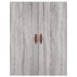 Highboard Grau Sonoma 69,5x34x180 cm Holzwerkstoff Highboard Grau Sonoma 69,5x34x180 cm Holzwerkstoff