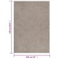 vidaXL Teppich Shaggy Hochflor Beige 160x230 cm vidaXL Teppich Shaggy Hochflor Beige 160x230 cm