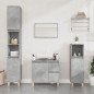 vidaXL Badschrank Betongrau 65x33x60 cm Holzwerkstoff vidaXL Badschrank Betongrau 65x33x60 cm Holzwerkstoff